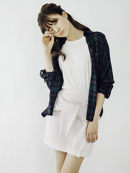 【dazzlin】チェックシャツ