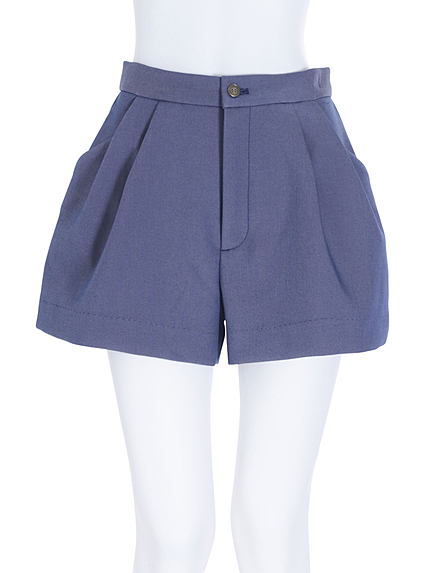 【dazzlin】ボンディングデニムショートパンツ