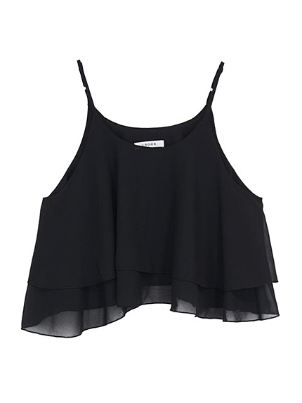 フレアシフォンキャミソール