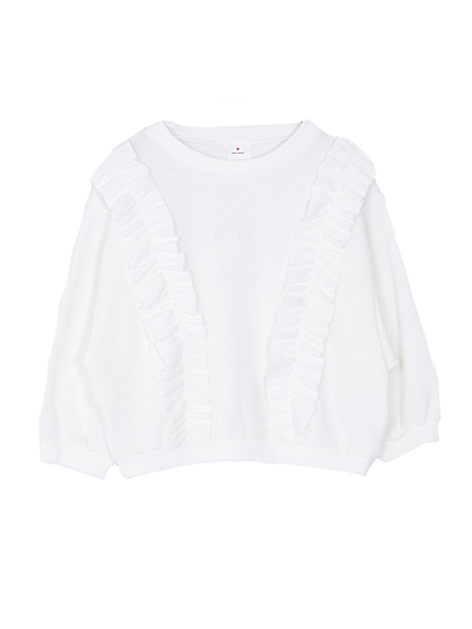 フリルスウェット