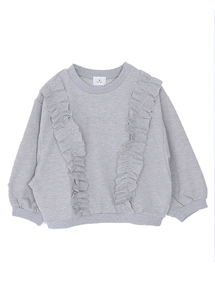 フリルスウェット