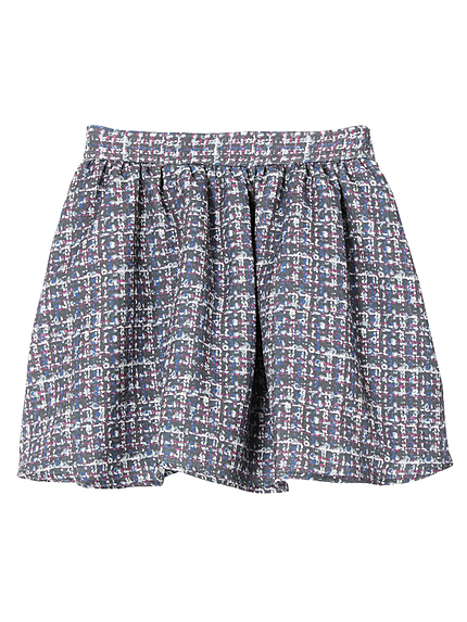 【dazzlin】ツイードライクペプラムショートパンツ