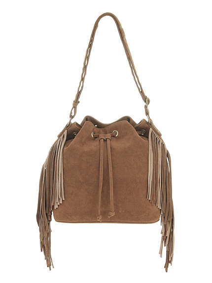 フェイクスウェードフリンジBAG