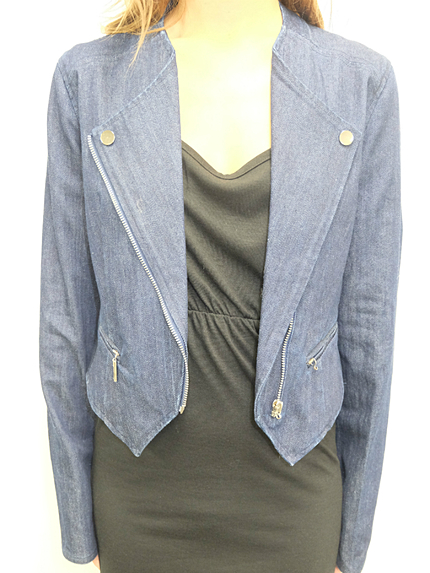 デニムマニッシュジャケット