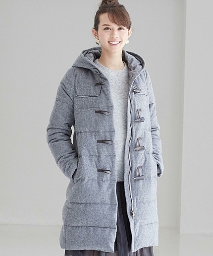 ◆CB V/LAMB ダッフル ダウンコート