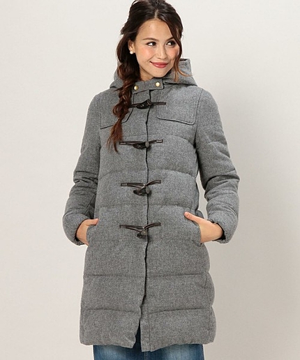 ◆CB V/LAMB ダッフル ダウンコート