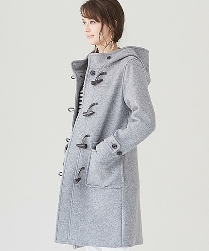 ◆CB ダブルフェイスMLTN ダッフルコート L