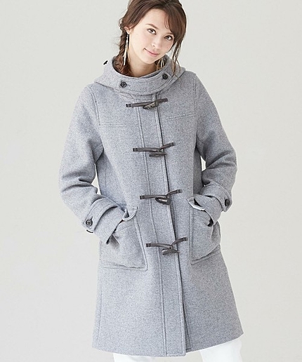 ◆CB ダブルフェイスMLTN ダッフルコート L