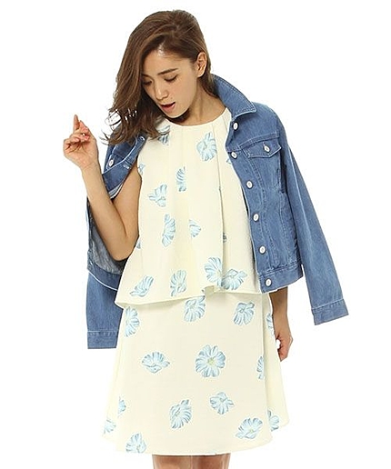 オリジナルフラワーワンピース