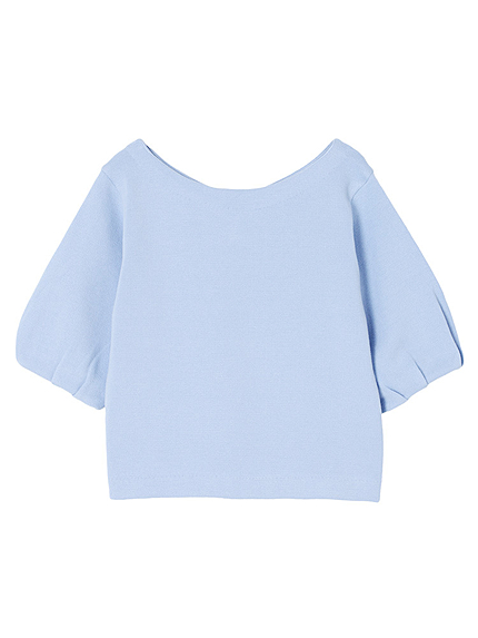 【DUO】 袖フォルムカラーニット