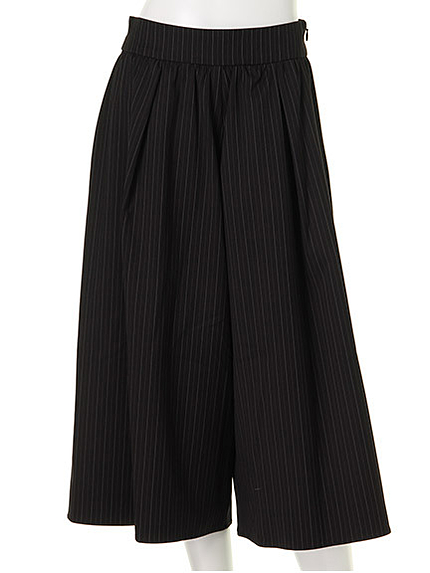 バックゴムタックガウチョパンツ