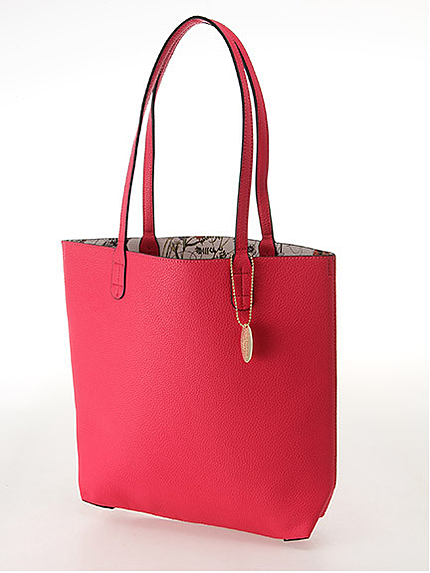 フラワー柄リバーシブルトート