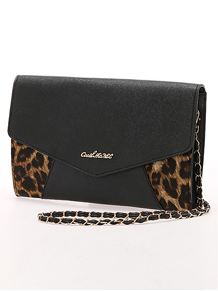 アニマル柄チェーンショルダーBAG