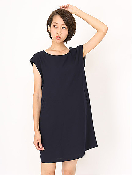 スリットポケットサックワンピース