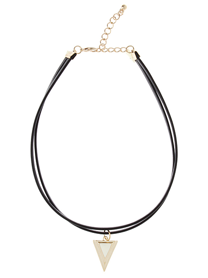 ステアーズトライアングルネックレス