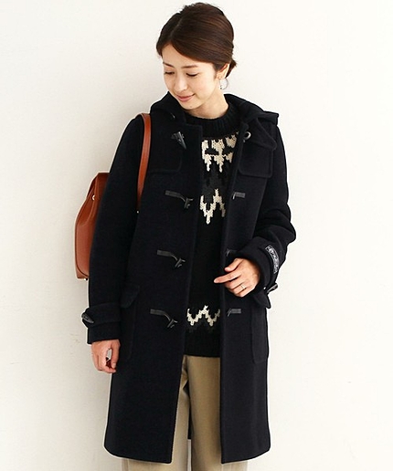 【予約】BY パイルメルトンロングダッフルコート 79