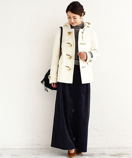 【予約】BY パイルメルトンショートダッフル 03