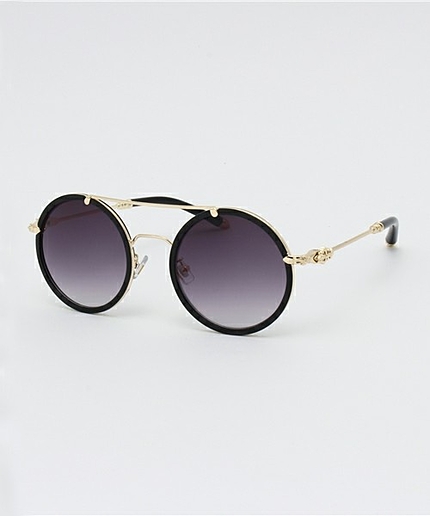 WEGO/Wブリッジラウンドサングラス