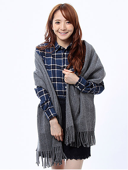 コットンネルシャツ