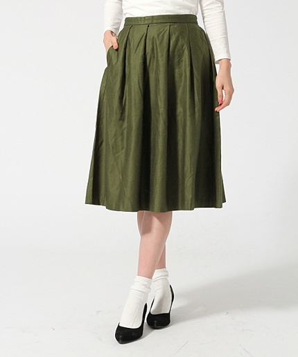 タックフレアースカート