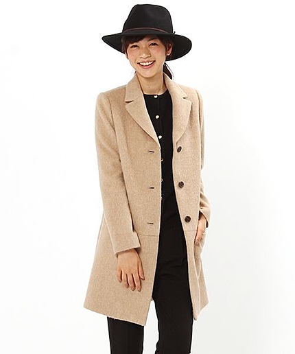 【先行予約】アルパカシャギーチェスターコート