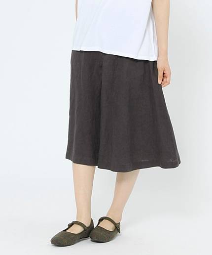 40リネンワイドパンツ