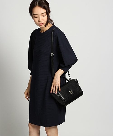 PRリップルパフワンピース