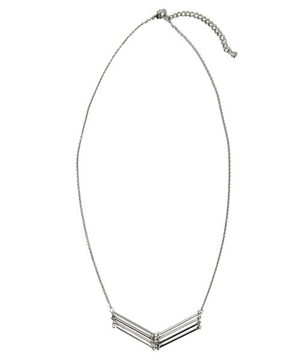 Ｖスティックショートネックレス