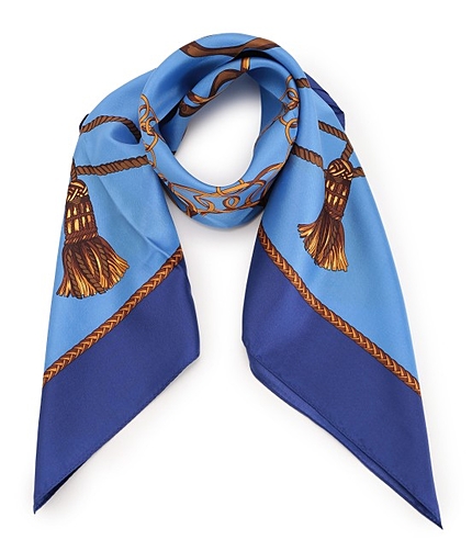 【JJ10月号掲載】 タッセルビット柄スカーフ