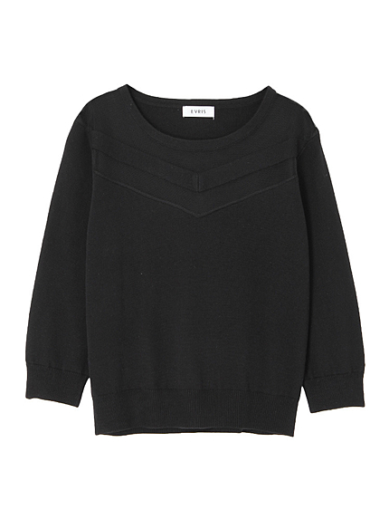 コンビラインニット