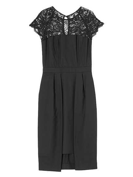 gapレングススカラップワンピース