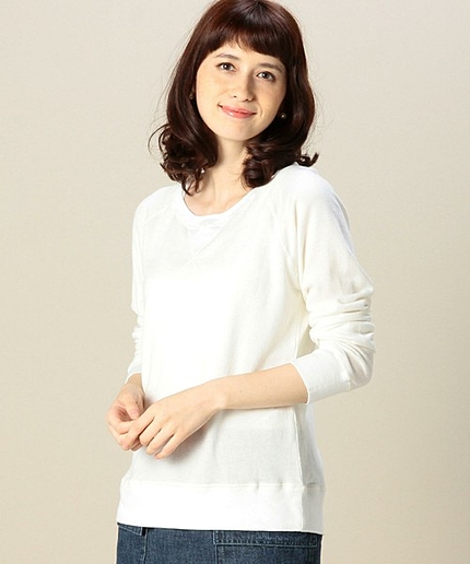 CB C/CA ガーゼ゙ウラケ ラグランPOスウェット