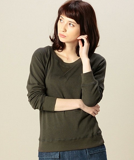 CB C/CA ガーゼﾞウラケ ラグランPOスウェット