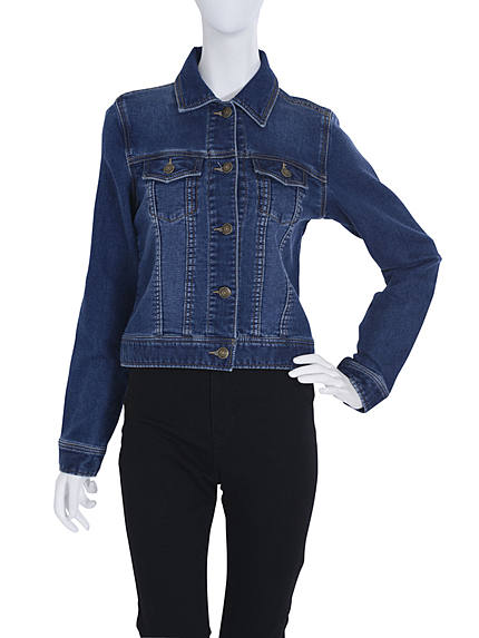 【dazzlin】カットデニムGジャン