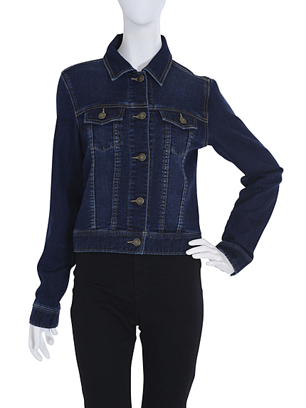 【dazzlin】カットデニムGジャン