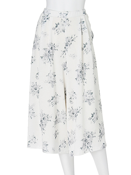 【DUO】エスパンディ―ブーケ柄ガウチョ