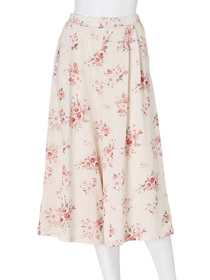 【DUO】エスパンディ―ブーケ柄ガウチョ