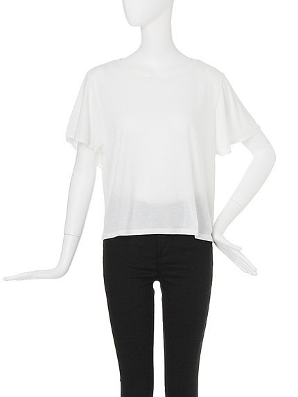 【CASUAL】アシメフレアスリーブトップス