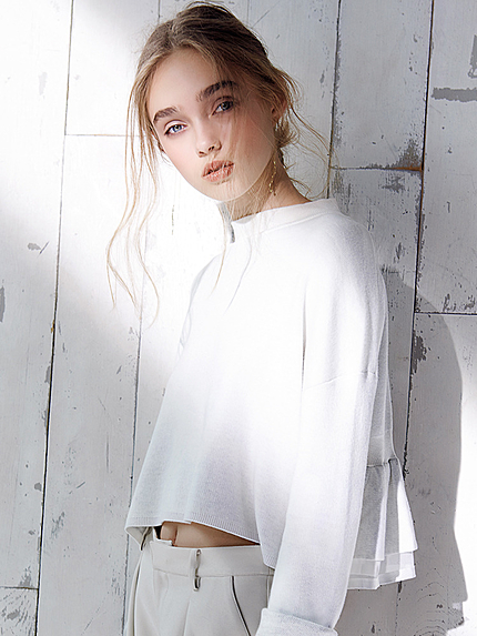 デイジー短丈ニット/2015秋最新作