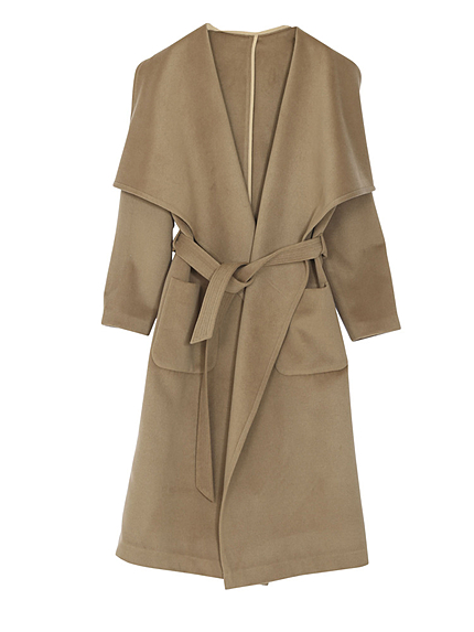 BIGカラーショールコート