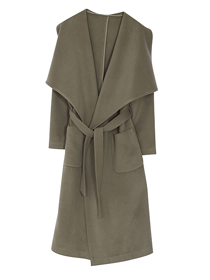 BIGカラーショールコート