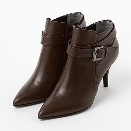 デイリーに嬉しい７cmヒール☆きれいめショートブーツ