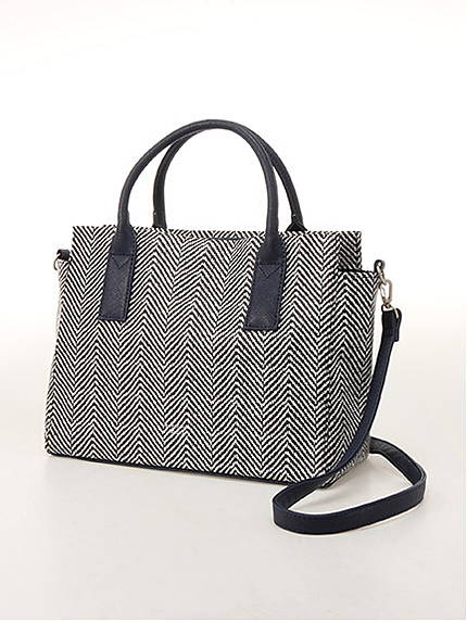 ショルダー付き配色デザインBAG