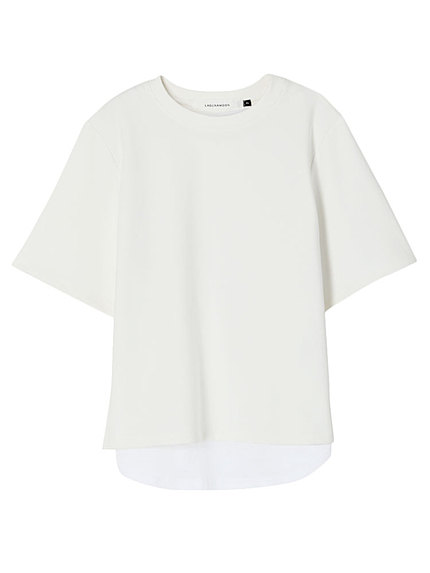 サイドスリットレイヤードＴシャツ