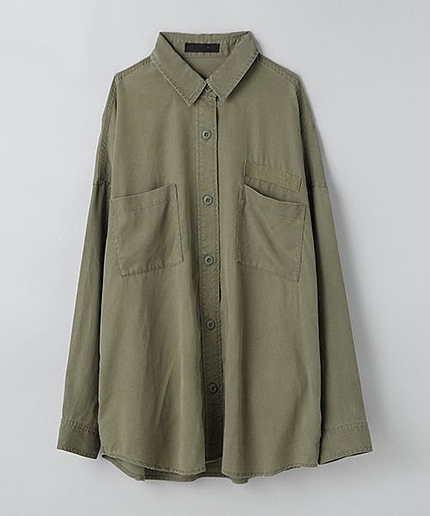 ミリタリーシャツLS