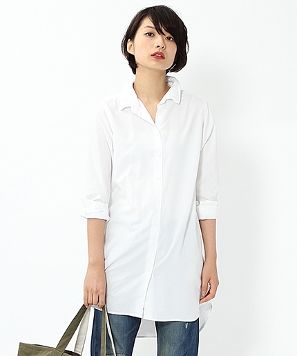 バンブーオックスシャツワンピース