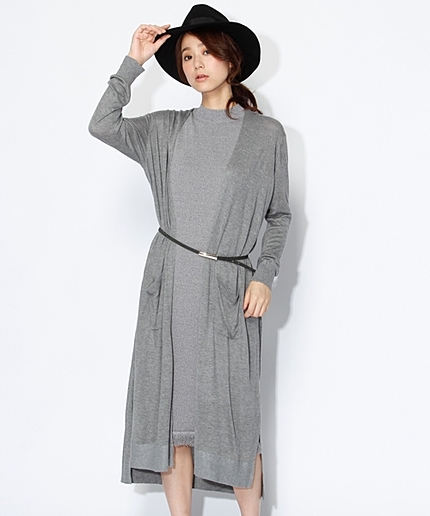 ロングカーディガン