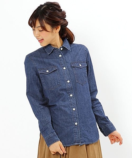 デニムシャツ