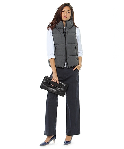 【GINGER10月号掲載】サイドタックワイドパンツ