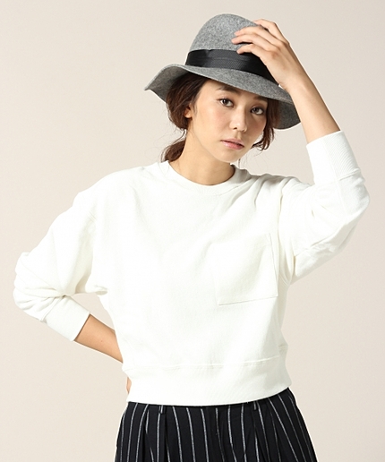 スウェットポケプルオーバー